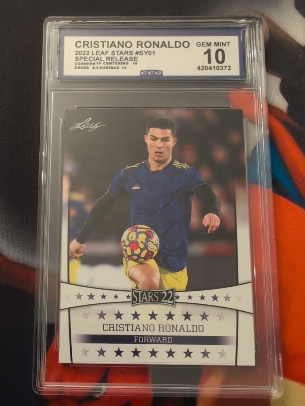 2022 Cristiano Ronaldo Leaf Stars Special Release